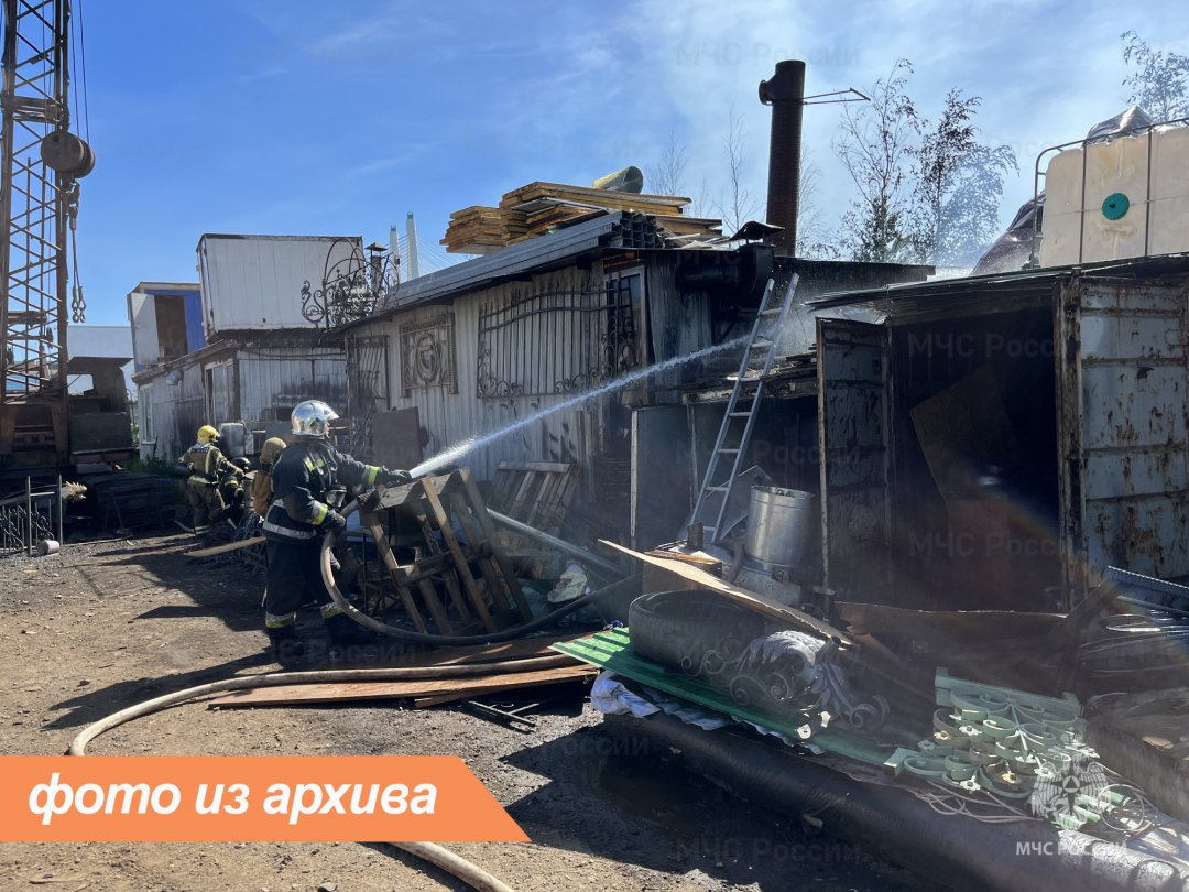 Пожарно-спасательные подразделения Ленинградской области ликвидировали пожар в Сланцевском районе