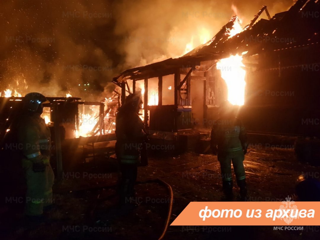 Пожарно-спасательные подразделения Ленинградской области ликвидировали пожар в Сланцевском районе